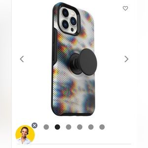 Otter box + pop symmetry phone case for iPhone 13 Pro Max or 12 pro max